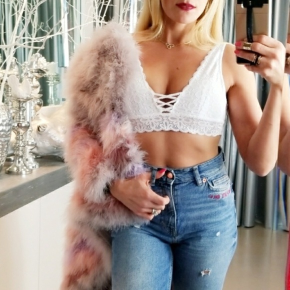. Tops - TOP WHITE LACE Bralette